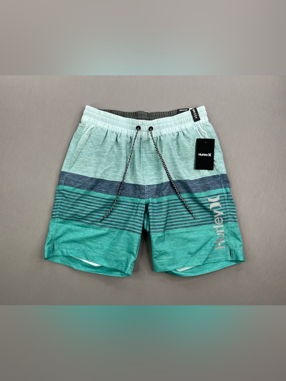 HURLEY MENS EPIC OMBRÉ VOLLEY LINED SWIM SHORTS 7.5” INSEAM